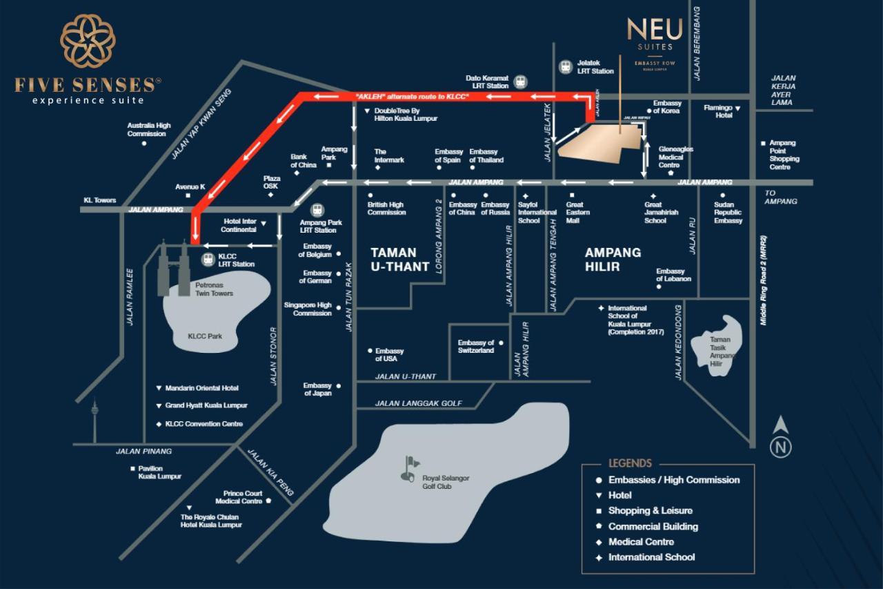 Neu Suites Residence Kuala Lumpur, Roam Exteriér fotografie